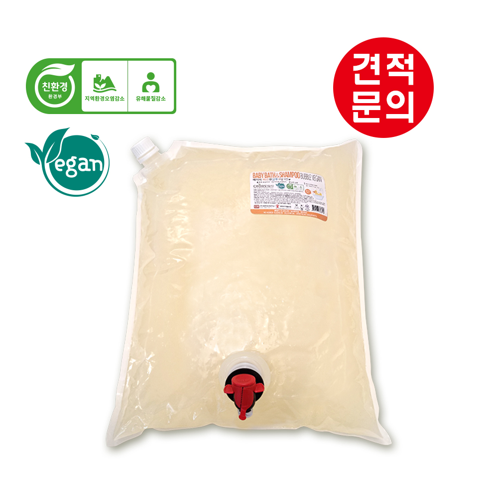 CHOBS() ģȯ ̺ ٽؼǪ 5L (뷮/ȭǰ)
 CHOBS BABY BATH & SHAMPOO BY NATURE 5L