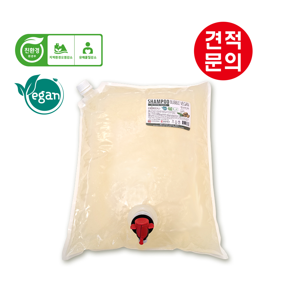 CHOBS() ģȯ Ǫ ̳ó 5L (뷮/ȭǰ)
 CHOBS SHAMPOO BY NATURE 5L