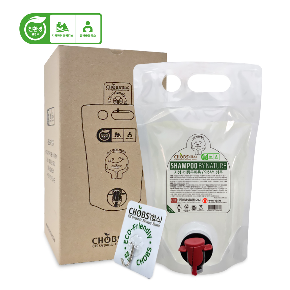CHOBS() ģȯ Ǫ  ó 1.2L
 CHOBS SHAMPOO BY NATURE 1.2L