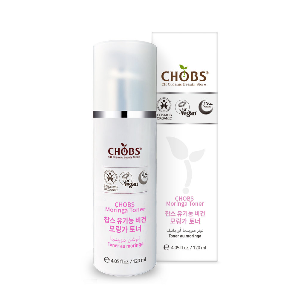 [BDIH]CHOBS()   𸵰  120ml (120ml)
 CHOBS Organic Vegan Moringa Toner 120ml