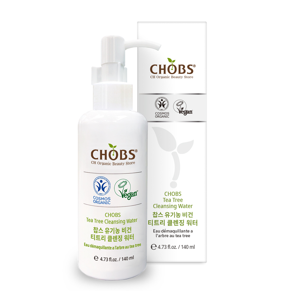 [BDIH]CHOBS()   ƼƮ Ŭ¡ 140ml (140ml)
 CHOBS Organic Vegan Tea Tree Cleansing Water 140ml