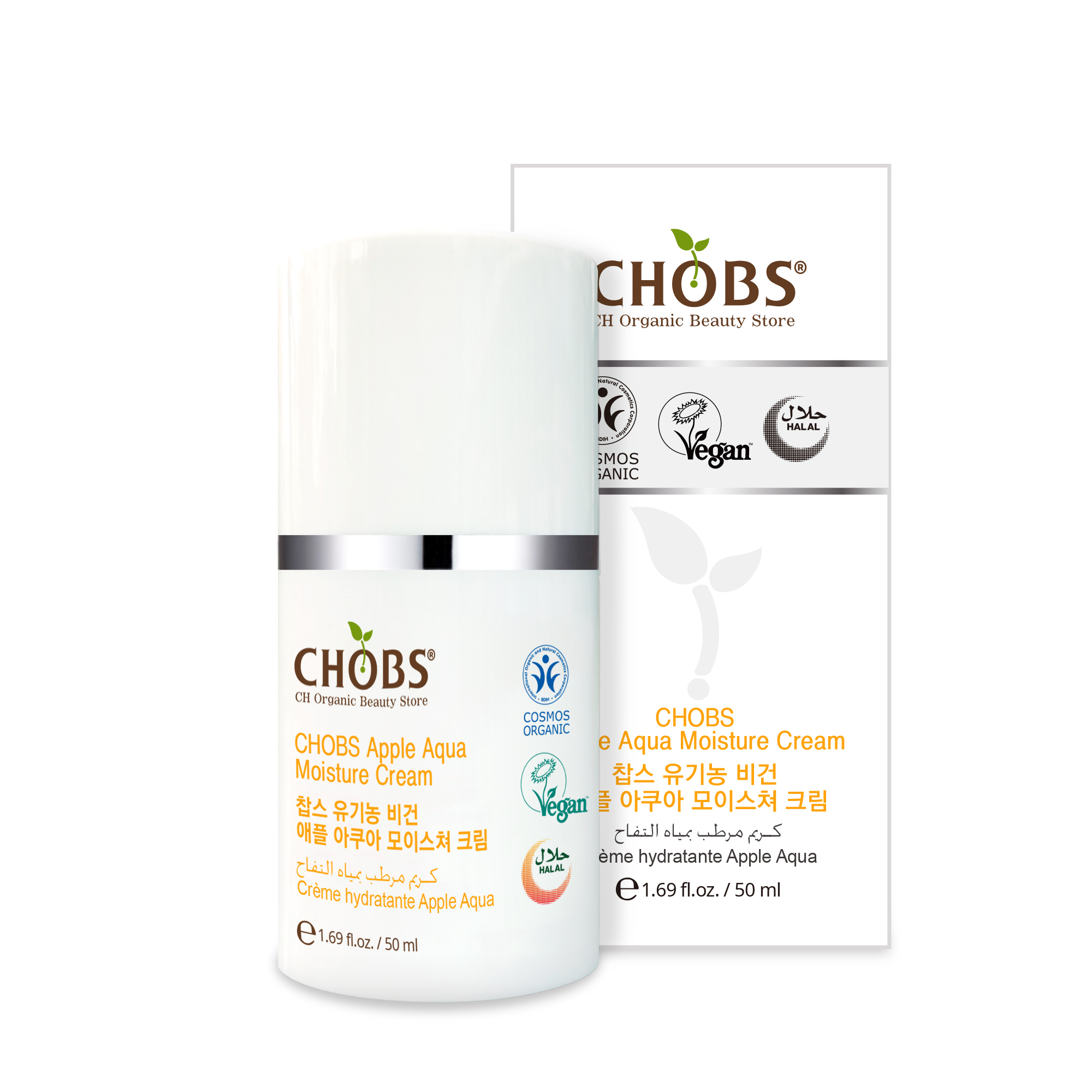 [BDIH]CHOBS()   ̽ ũ 50ml (50ml)
 CHOBS Apple Aqua Moisture Cream 50ml