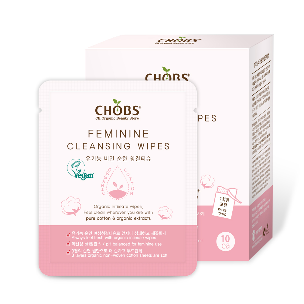 CHOBS()   ûƼ(10)
 CHOBS Feminine Cleansing Wipes (10ea)