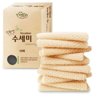 ڿ ģȯ   (10) (	W 25cm* L18cm(10pc))
 TO THE NATURE ECO-FRIENDLY DISH CLOTH / 10PC