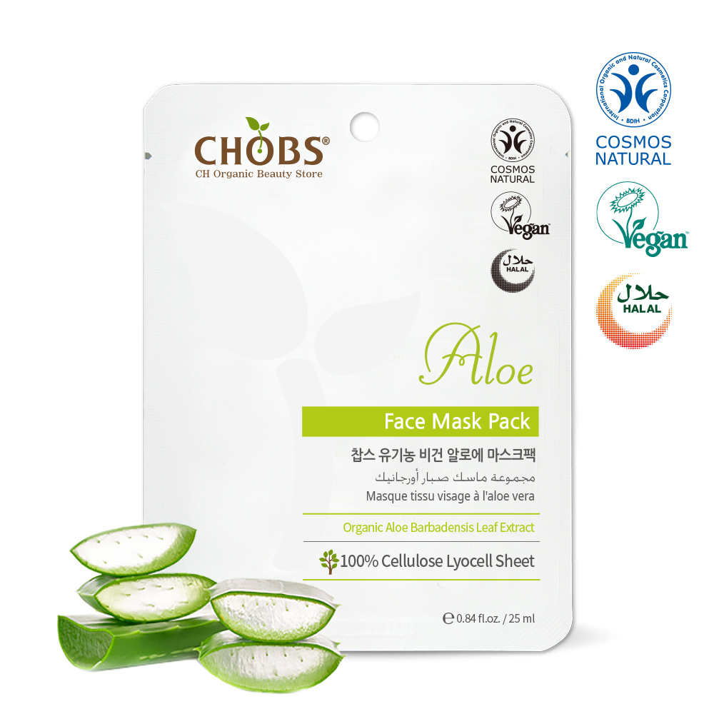 [BDIH]CHOBS()   ˷ο ũ 25ml(̰) (25ml)
 CHOBS Organic Vegan Aloe Face Mask Pack  25ml