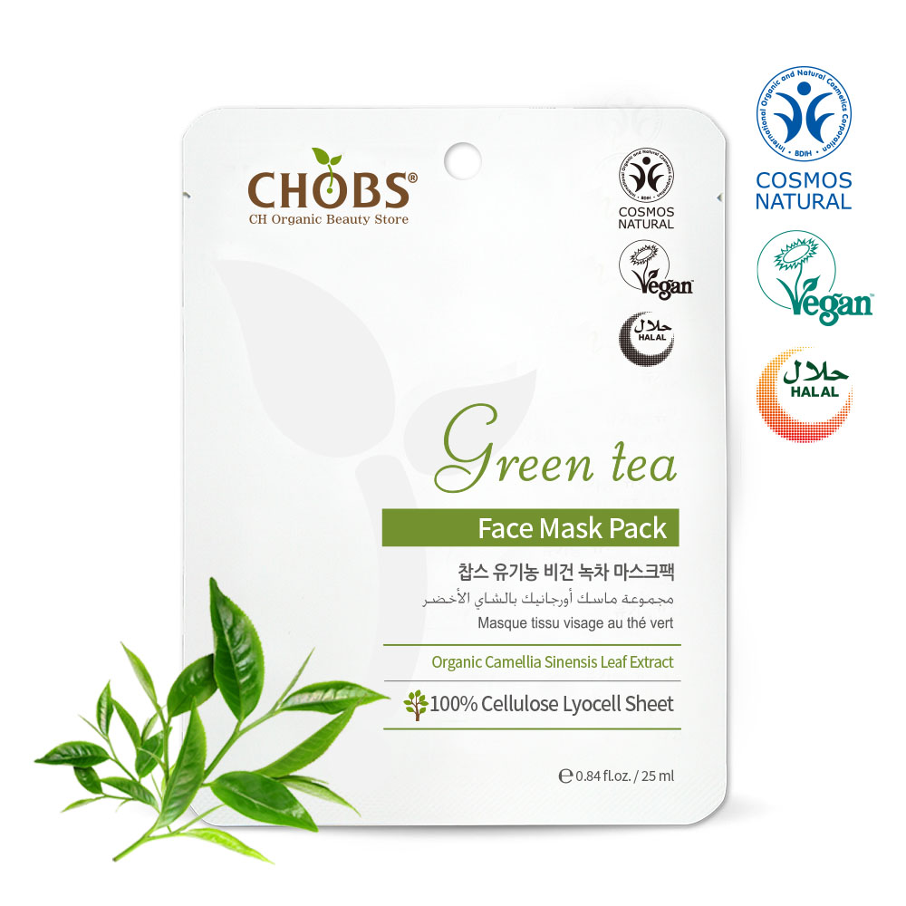 [BDIH]CHOBS()    ũ 25ml(̰) (25ml)
 CHOBS Organic Vegan Green Tea Face Mask Pack 25ml