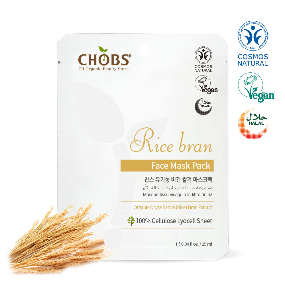 [BDIH]CHOBS()   Ұ ũ 25ml(̰) (25ml)
 CHOBS Organic Vegan Rice Bran Face Mask Pack 25ml